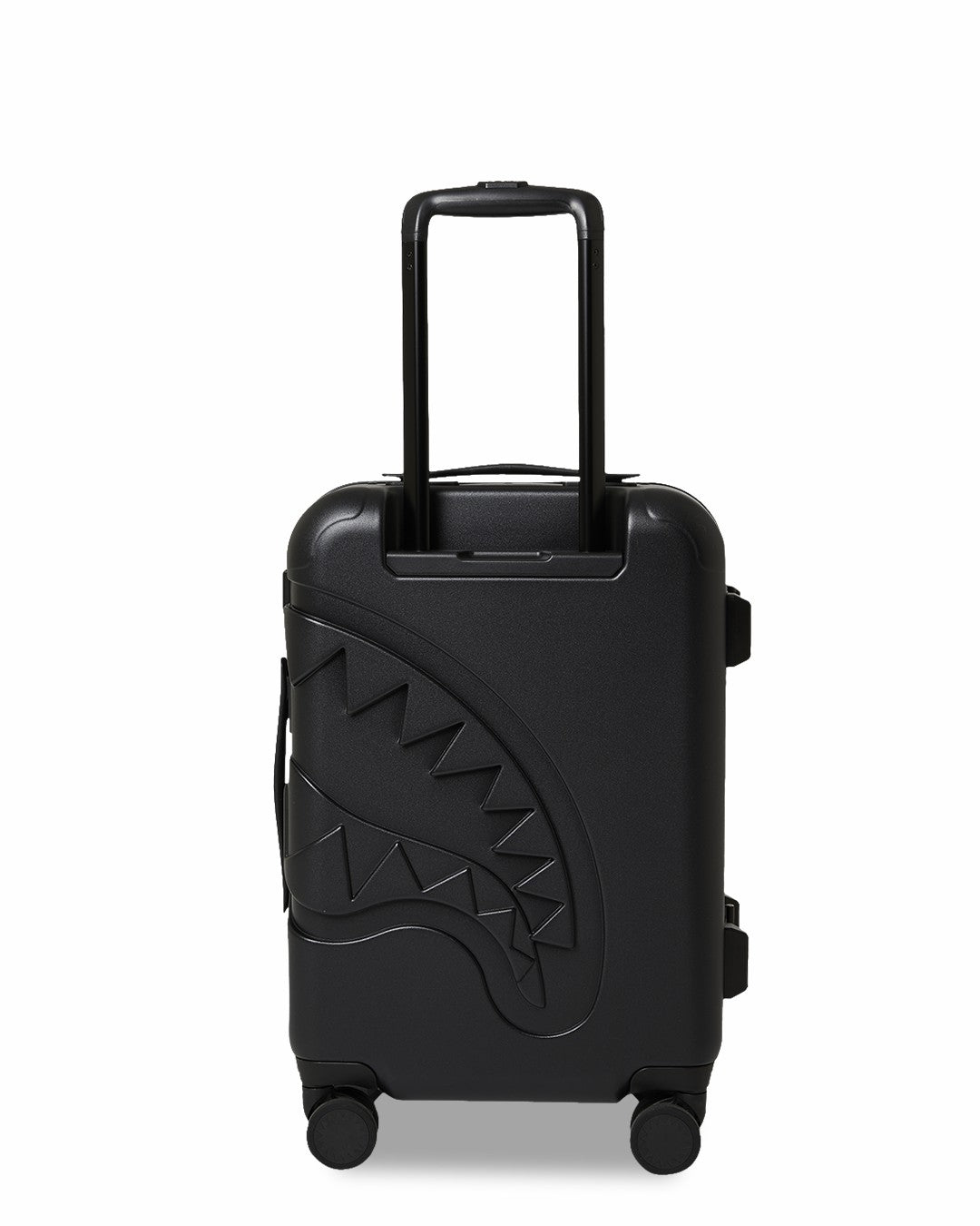 THE JOURNEY BEGINS SHARKITECTURE CARRY-ON LUGGAGE BLACK WITH EXTRA STI | Sprayground On Sale