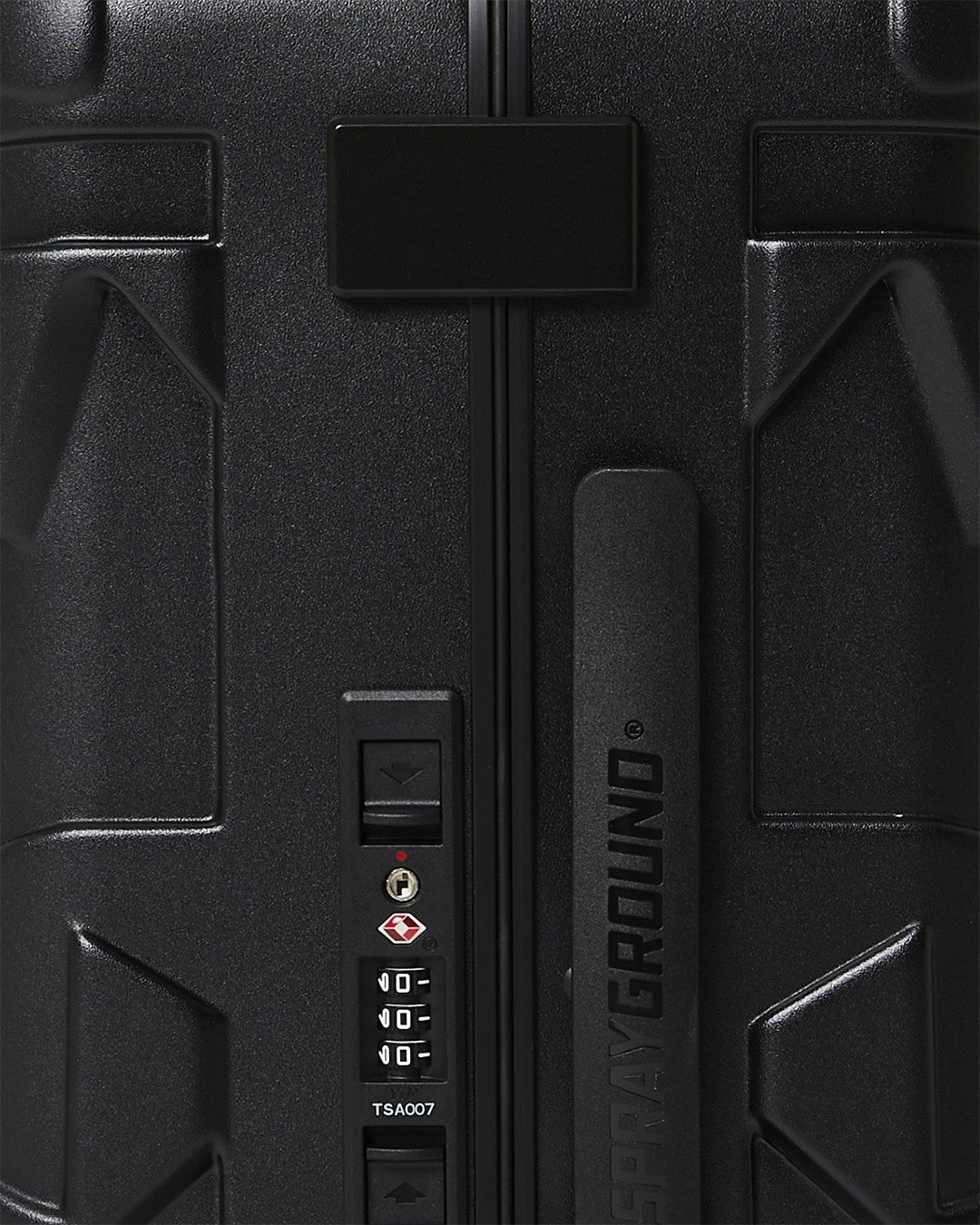 THE JOURNEY BEGINS SHARKITECTURE CARRY-ON LUGGAGE BLACK WITH EXTRA STI | Sprayground On Sale
