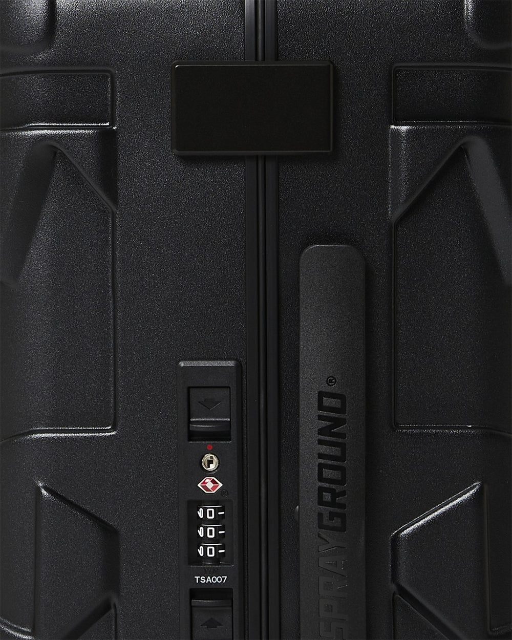 THE JOURNEY BEGINS SHARKITECTURE CARRY-ON LUGGAGE BLACK WITH EXTRA STI | Sprayground On Sale
