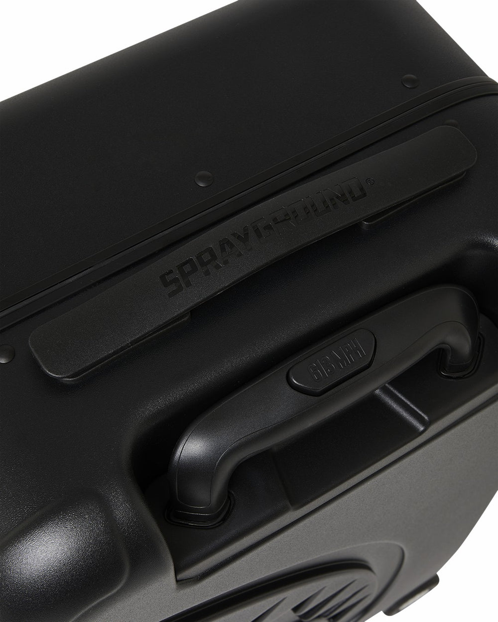 THE JOURNEY BEGINS SHARKITECTURE CARRY-ON LUGGAGE BLACK WITH EXTRA STI | Sprayground On Sale