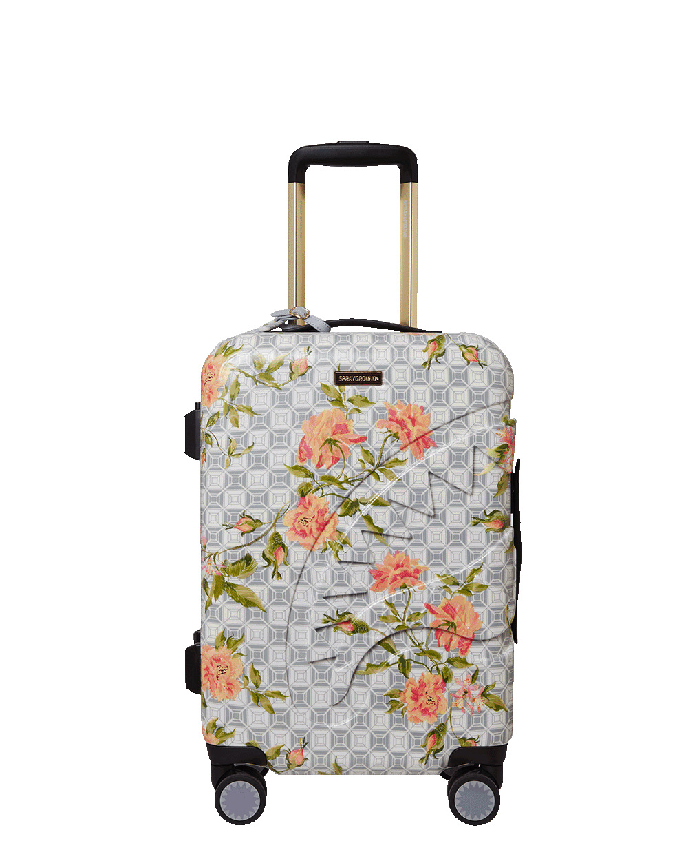 A.I. AFRICAN INTELLIGENCE ELEGANT ENERGY SHARKITECTURE CARRY-ON LUGGAG | Sprayground Hot Deal
