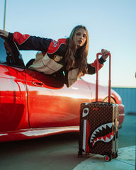 SHARKS IN PARIS GT HARD SHELL CARRY-ON LUGGAGE | Sprayground On Sale