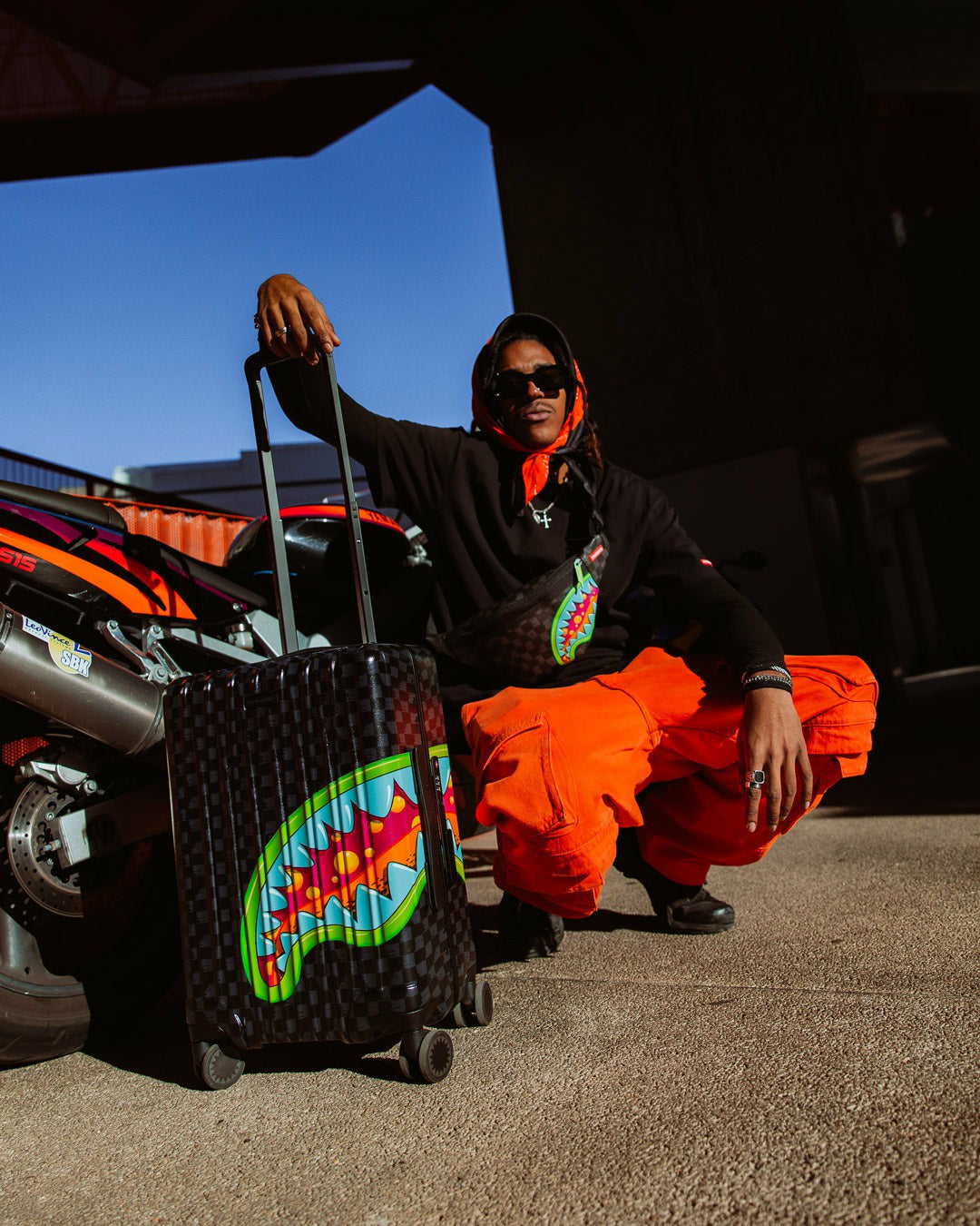 SLIME TAKEOVER HARD SHELL CARRY-ON LUGGAGE | Sprayground Bargain
