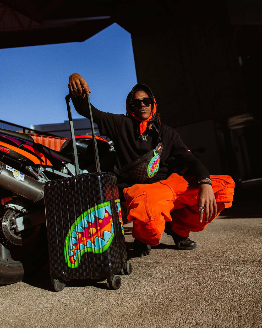 SLIME TAKEOVER HARD SHELL CARRY-ON LUGGAGE | Sprayground Bargain