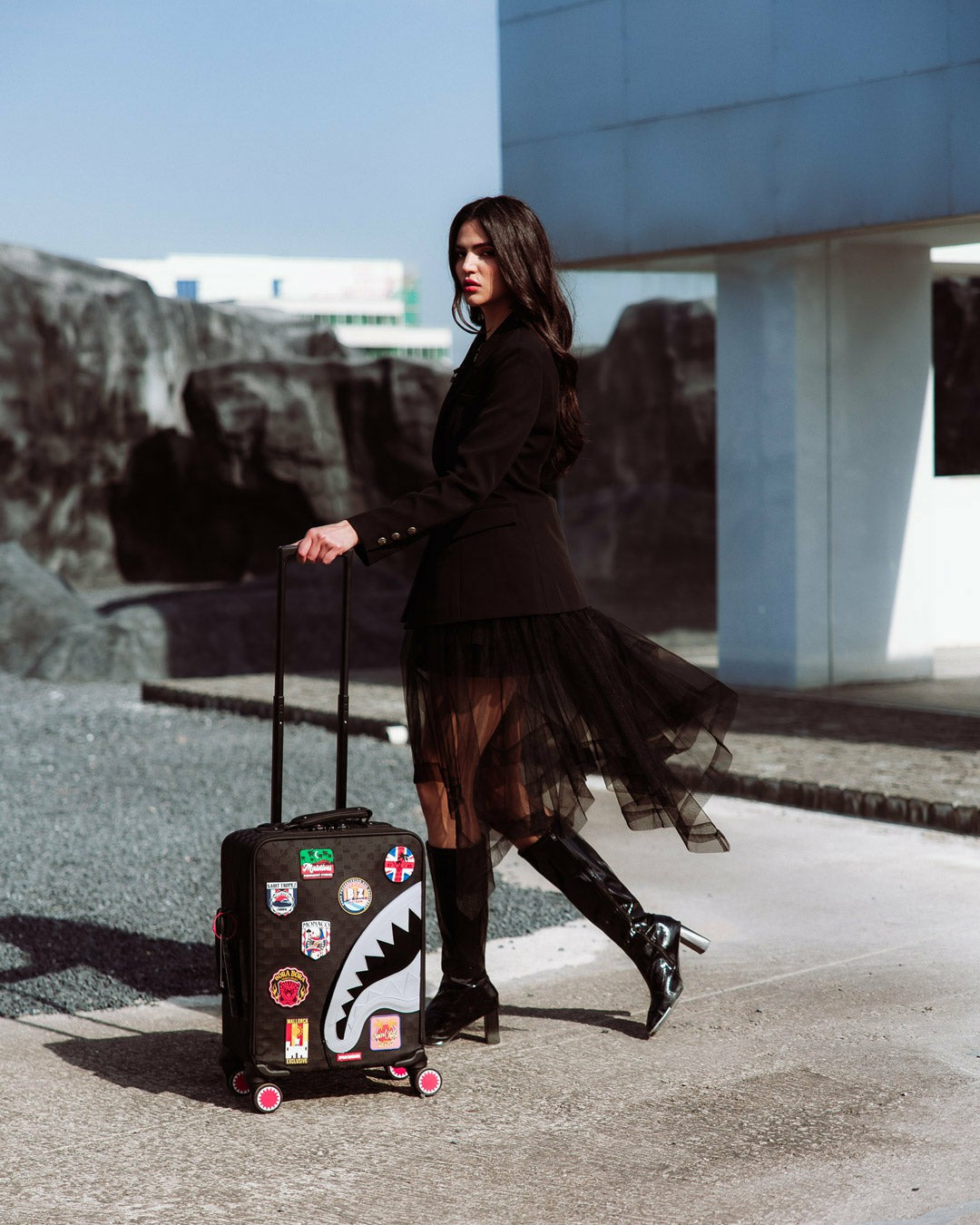 GLOBAL MOGUL BILLIONAIRE IMPERIAL CARRY-ON LUGGAGE | Sprayground Savings