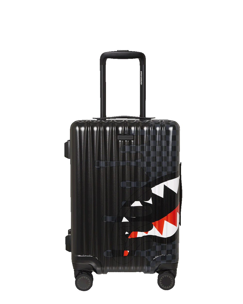 SPEED SHARK SIDE SWIPE HARD SHELL CARRY-ON LUGGAGE | Sprayground Value Deal
