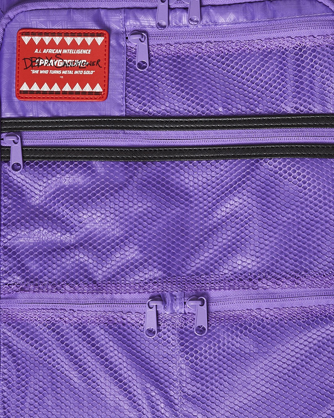 A.I. BROOKLYN & BEYOND - SANDFLOWER COLLAB IMPERIAL CARRY-ON LUGGAGE | Sprayground Limited Offer
