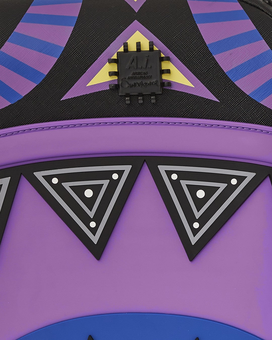 A.I. BROOKLYN & BEYOND - SANDFLOWER COLLAB IMPERIAL CARRY-ON LUGGAGE | Sprayground Limited Offer