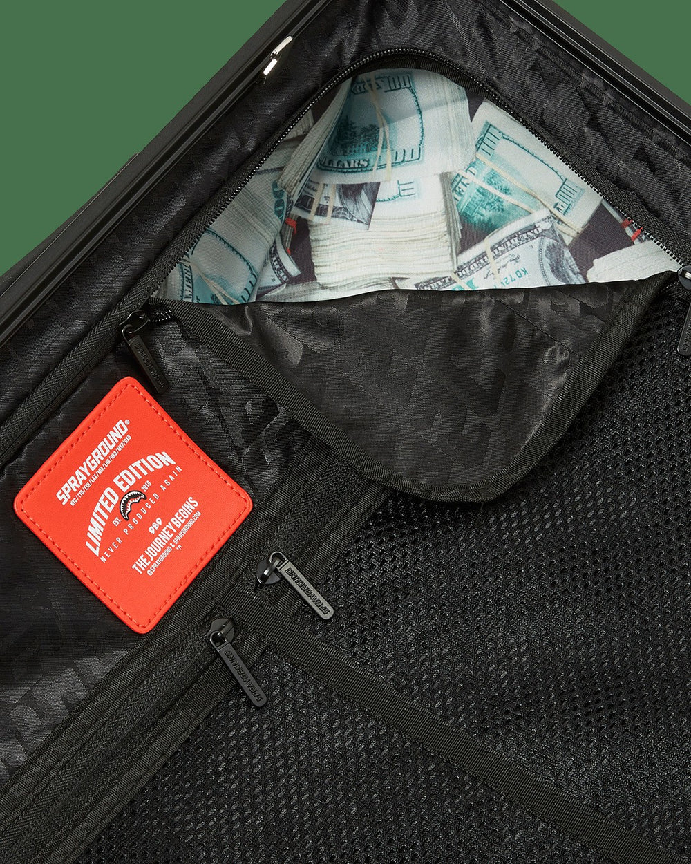 SHARK MILES PER HOUR SHARKITECTURE CARRY-ON LUGGAGE | Sprayground Outlets