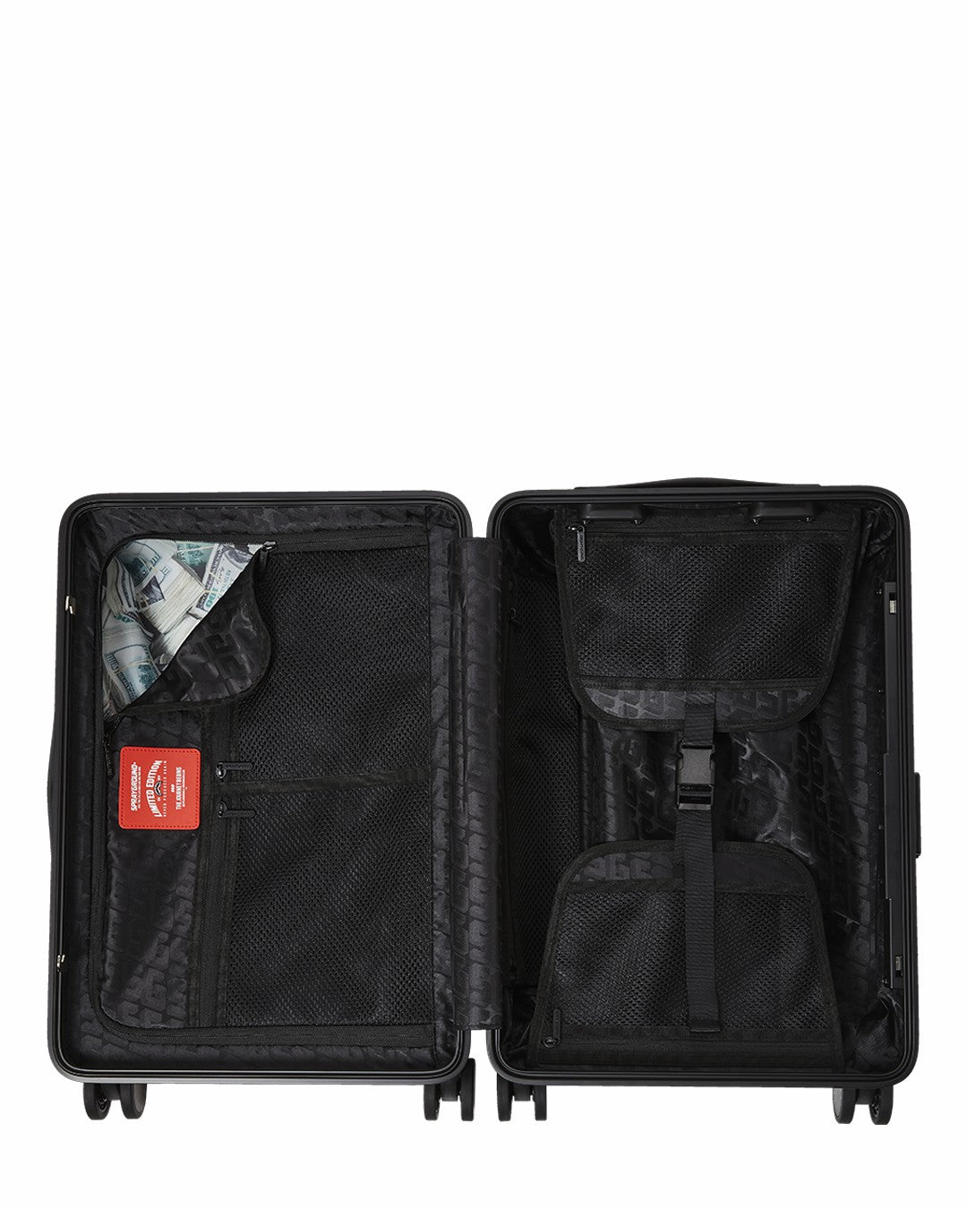 SHARK MILES PER HOUR SHARKITECTURE CARRY-ON LUGGAGE | Sprayground Outlets