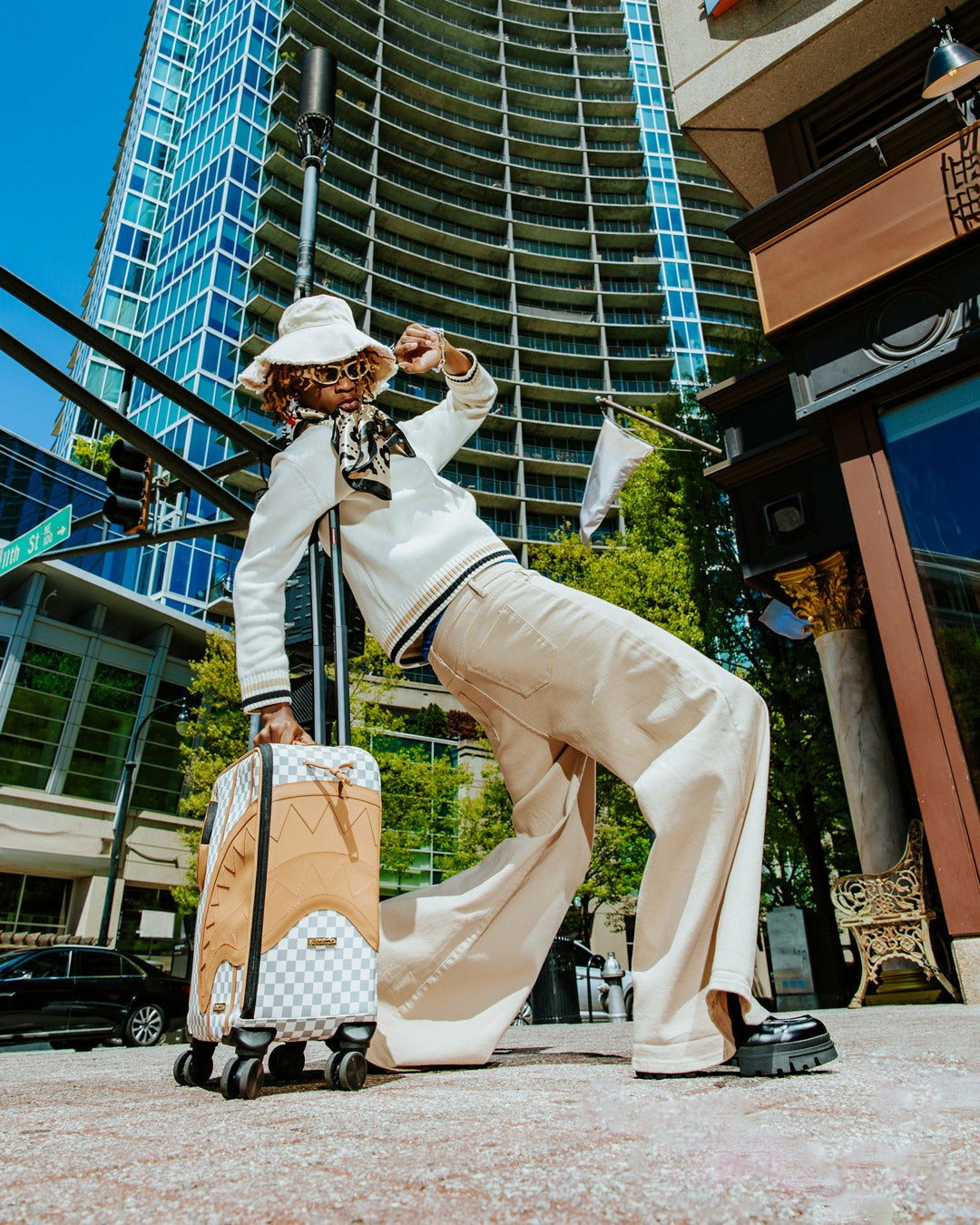 HENNY LATTE SOFT SHELL CARRY-ON LUGGAGE | Sprayground Savings
