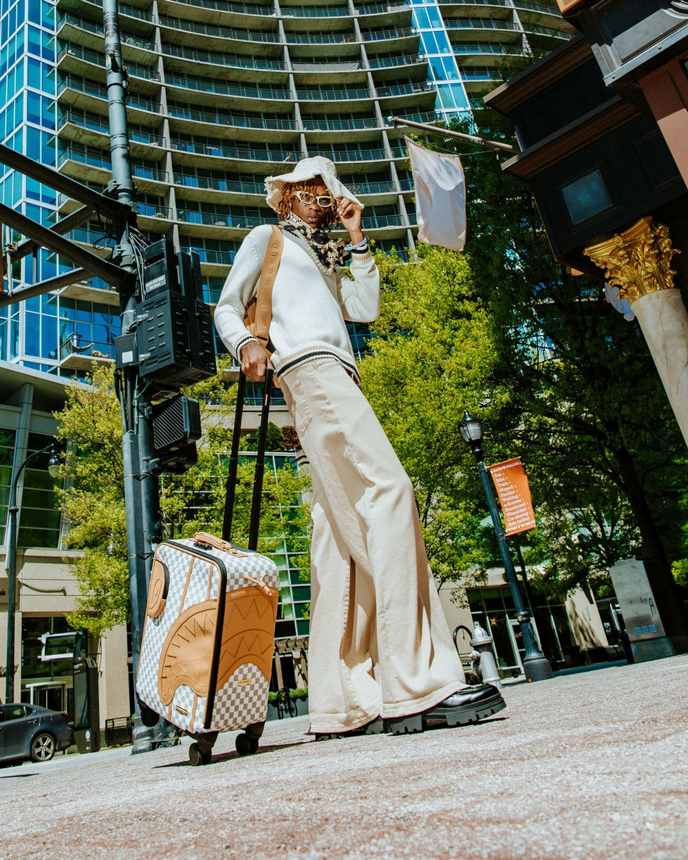HENNY LATTE SOFT SHELL CARRY-ON LUGGAGE | Sprayground Savings