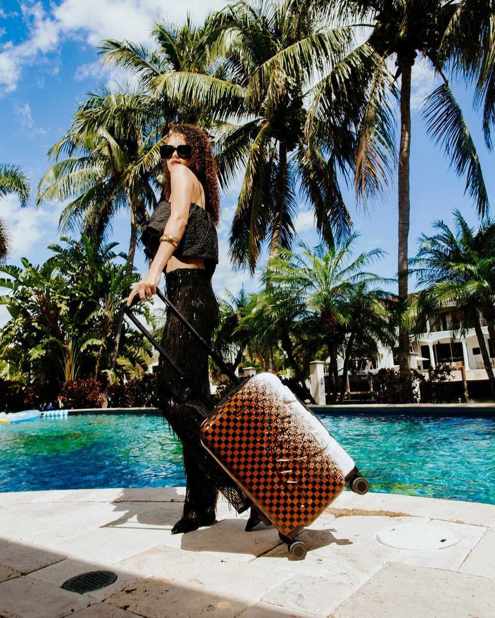 SPRAYSHARKS WORLDWIDE SHARKITECTURE CARRY-ON LUGGAGE | Sprayground Discounted