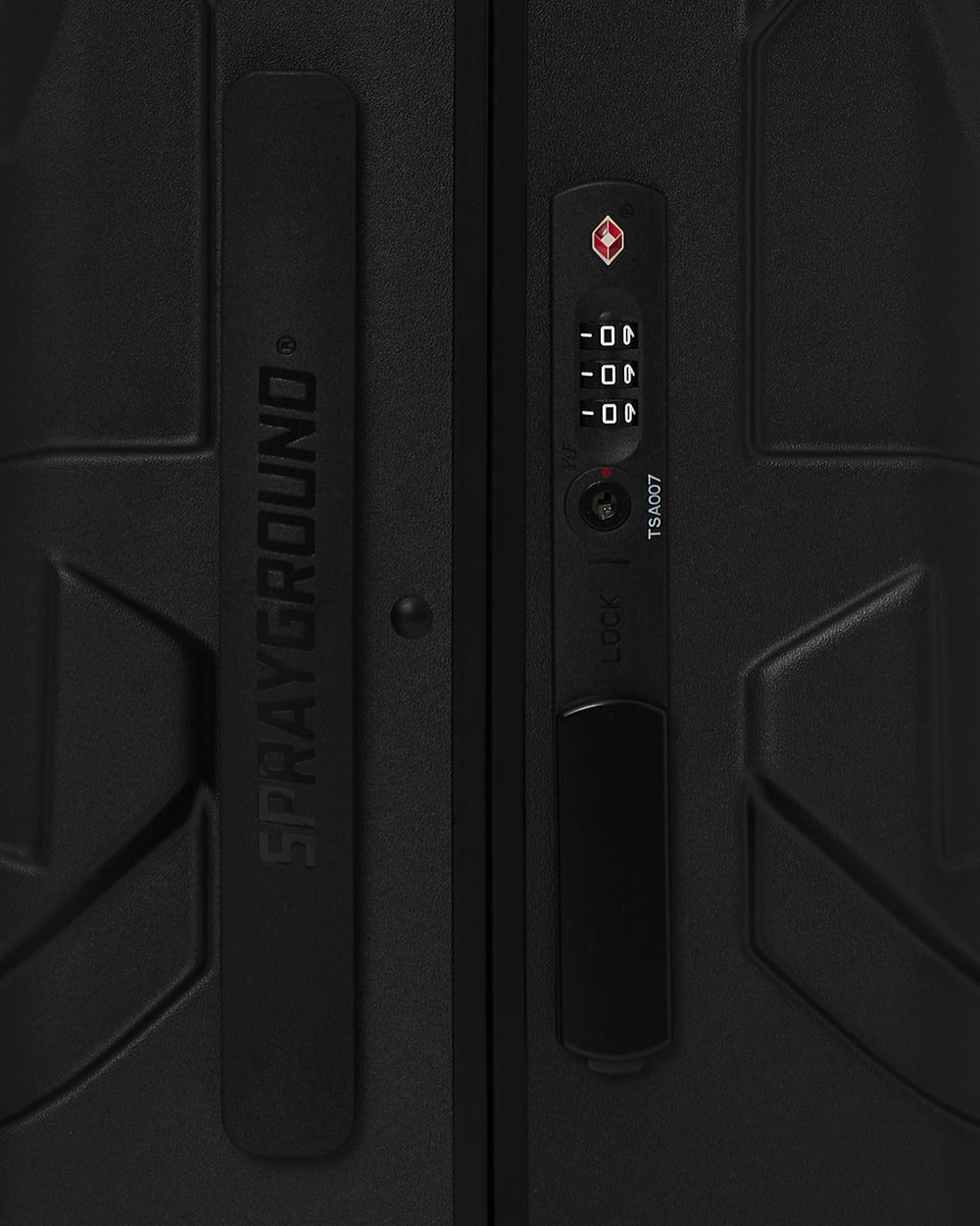 REALITY CHECK SHARKITECTURE CARRY-ON JETBLACK LUGGAGE (GOLD HARDWARE) | Sprayground On Sale