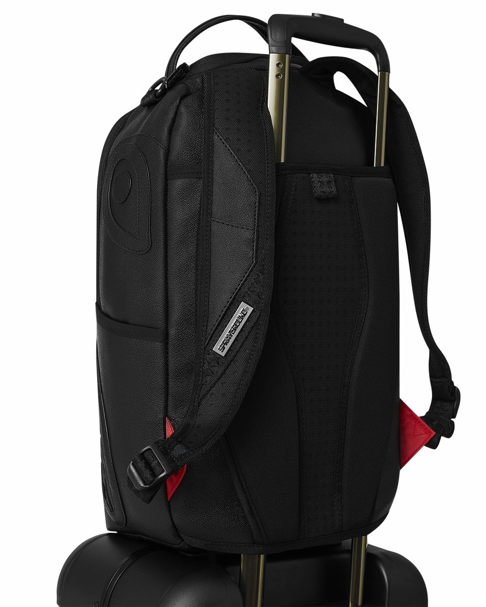 REALITY CHECK SHARKITECTURE CARRY-ON JETBLACK LUGGAGE (GUNMETAL HARDWA | Sprayground Sale