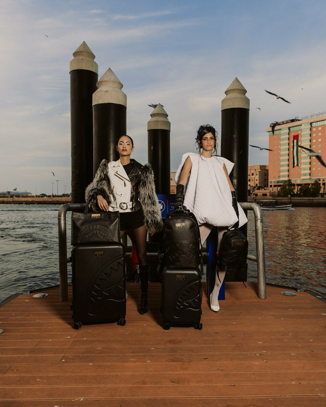 GOLD BRICK DRIP FULL-SIZE LUGGAGE | Sprayground Outlets