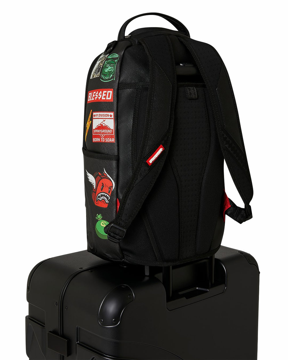 THE JOURNEY BEGINS SHARKITECTURE FULL-SIZE LUGGAGE | Sprayground Special Offer