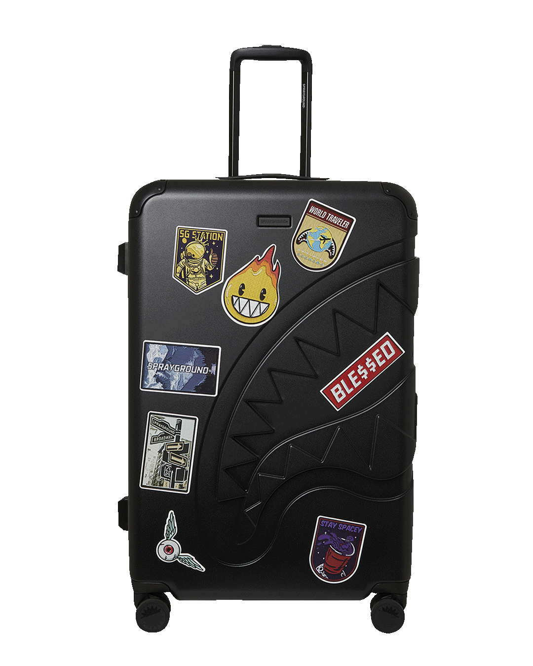 THE JOURNEY BEGINS SHARKITECTURE FULL-SIZE LUGGAGE | Sprayground Special Offer