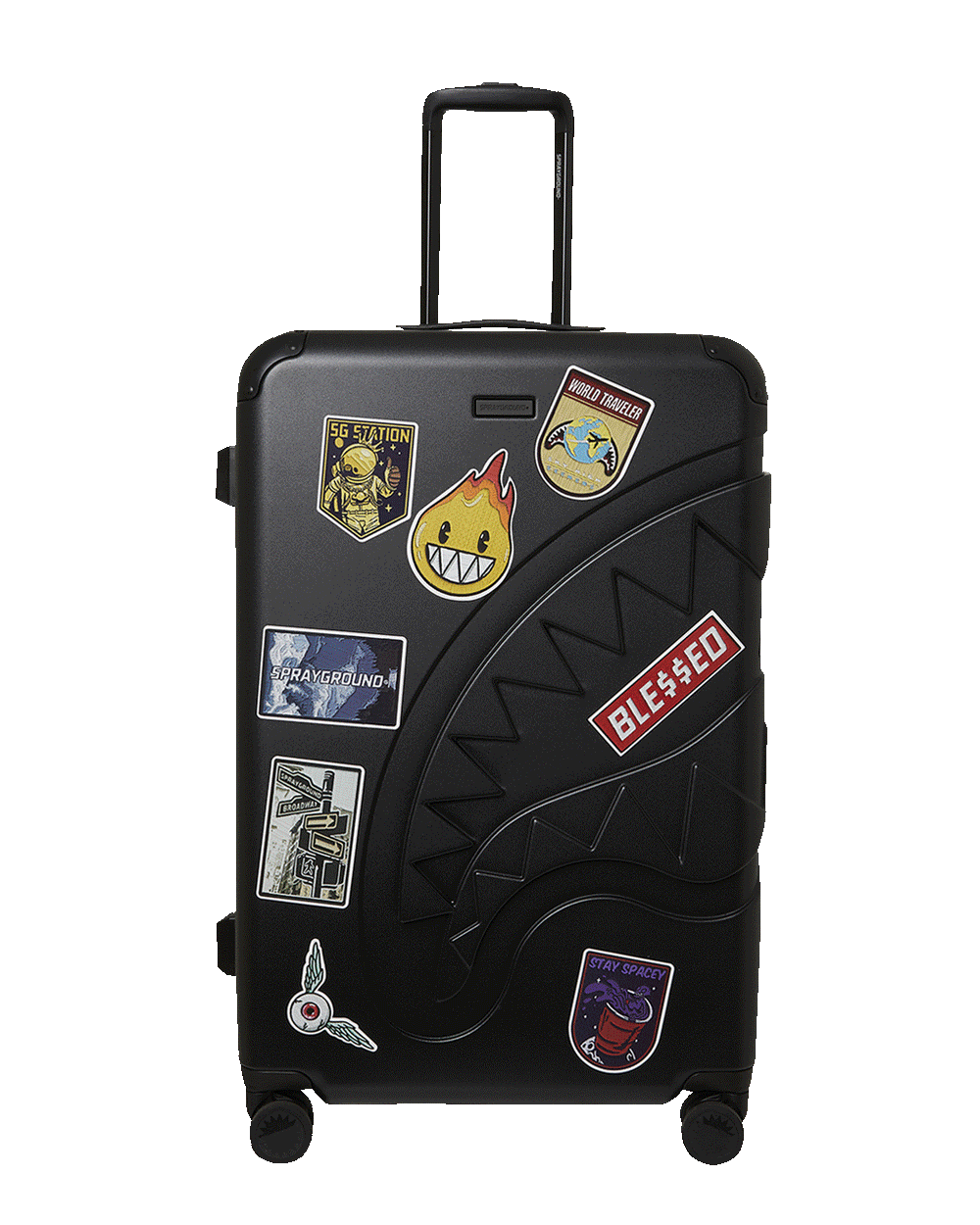 THE JOURNEY BEGINS SHARKITECTURE FULL-SIZE LUGGAGE | Sprayground Special Offer