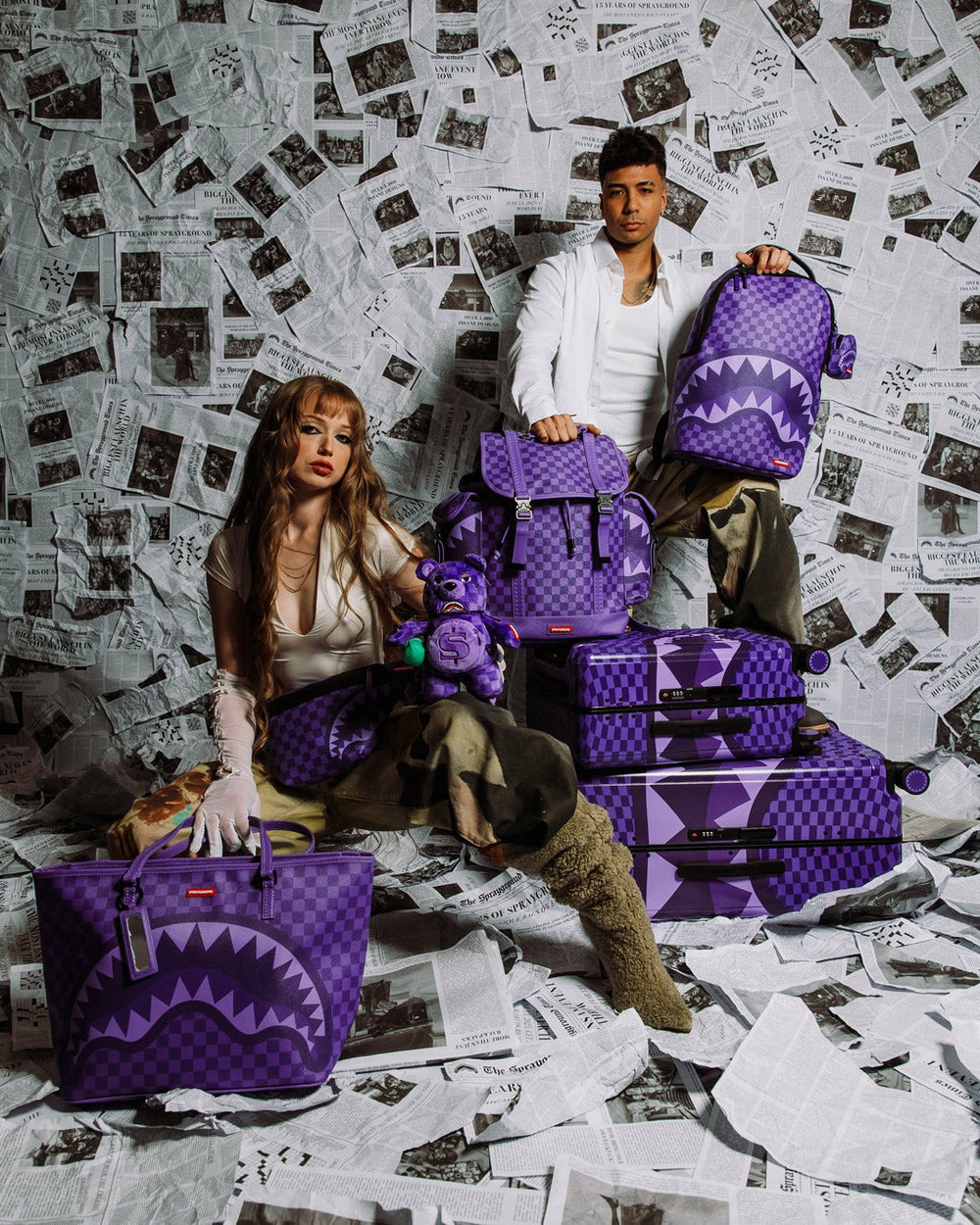ALL SYSTEMS GO FULL-SIZE LUGGAGE | Sprayground Outlets
