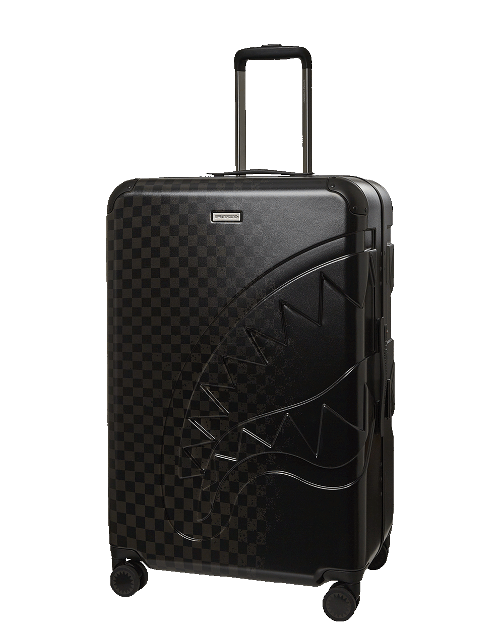 NIGHTSHARKS WORLDWIDE SHARKITECTURE FULL SIZE LUGGAGE | Sprayground Discounted