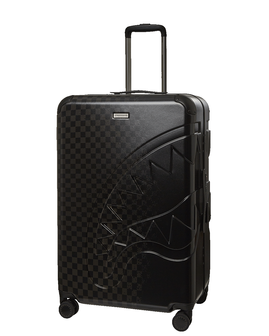 NIGHTSHARKS WORLDWIDE SHARKITECTURE FULL SIZE LUGGAGE | Sprayground Discounted