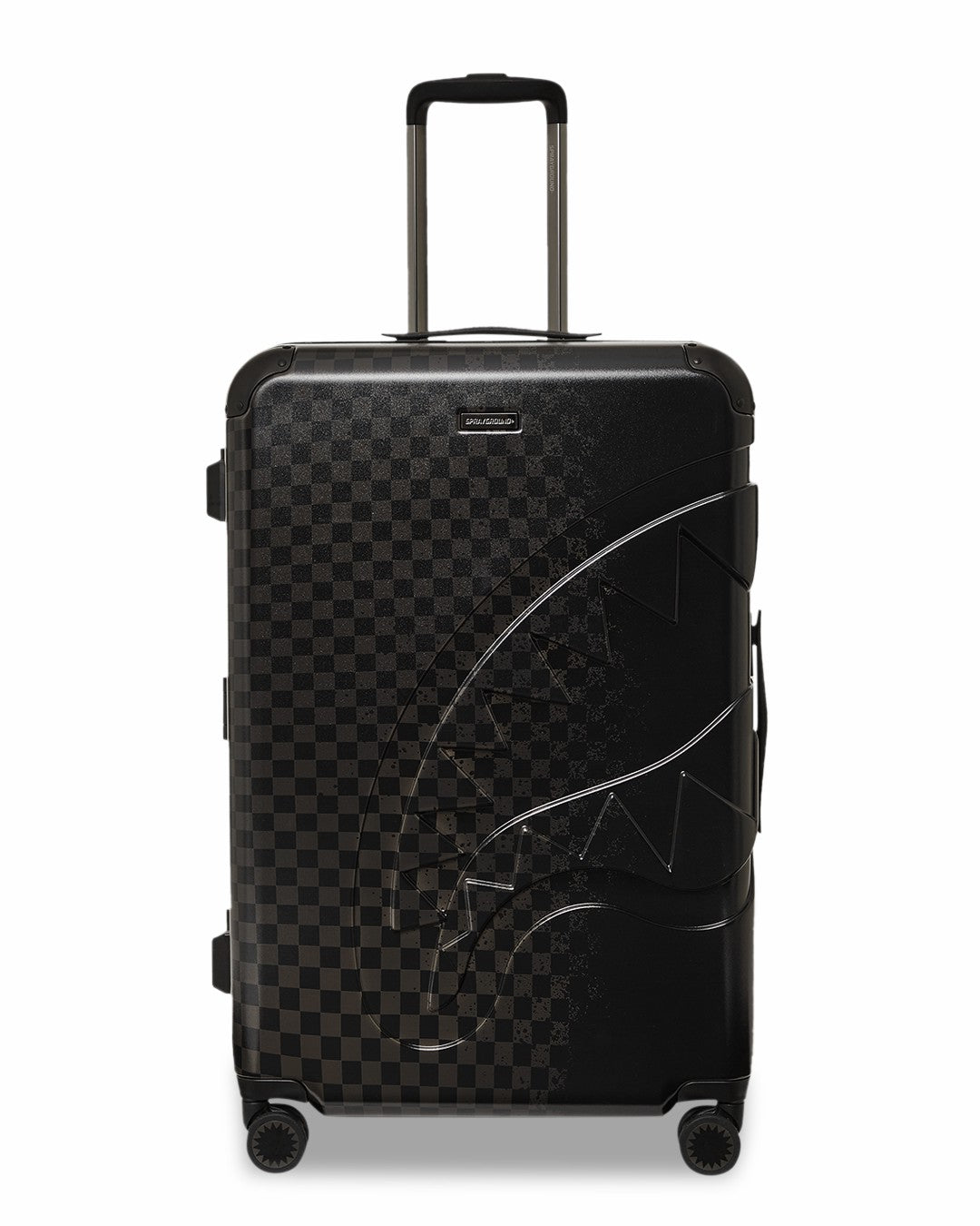 NIGHTSHARKS WORLDWIDE SHARKITECTURE FULL SIZE LUGGAGE | Sprayground Discounted