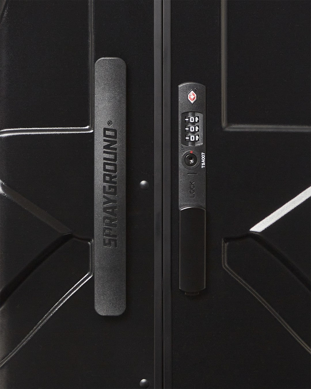 NIGHTSHARKS WORLDWIDE SHARKITECTURE FULL SIZE LUGGAGE | Sprayground Discounted
