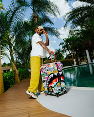 CREATE ANOTHER DAY SHARKNAUTICS HARDSHELL FULL-SIZE LUGGAGE | Sprayground Exclusive Deal