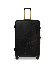 REALITY CHECK SHARKITECTURE FULL-SIZE JETBLACK LUGGAGE (GOLD HARDWARE) | Sprayground Hot Deal