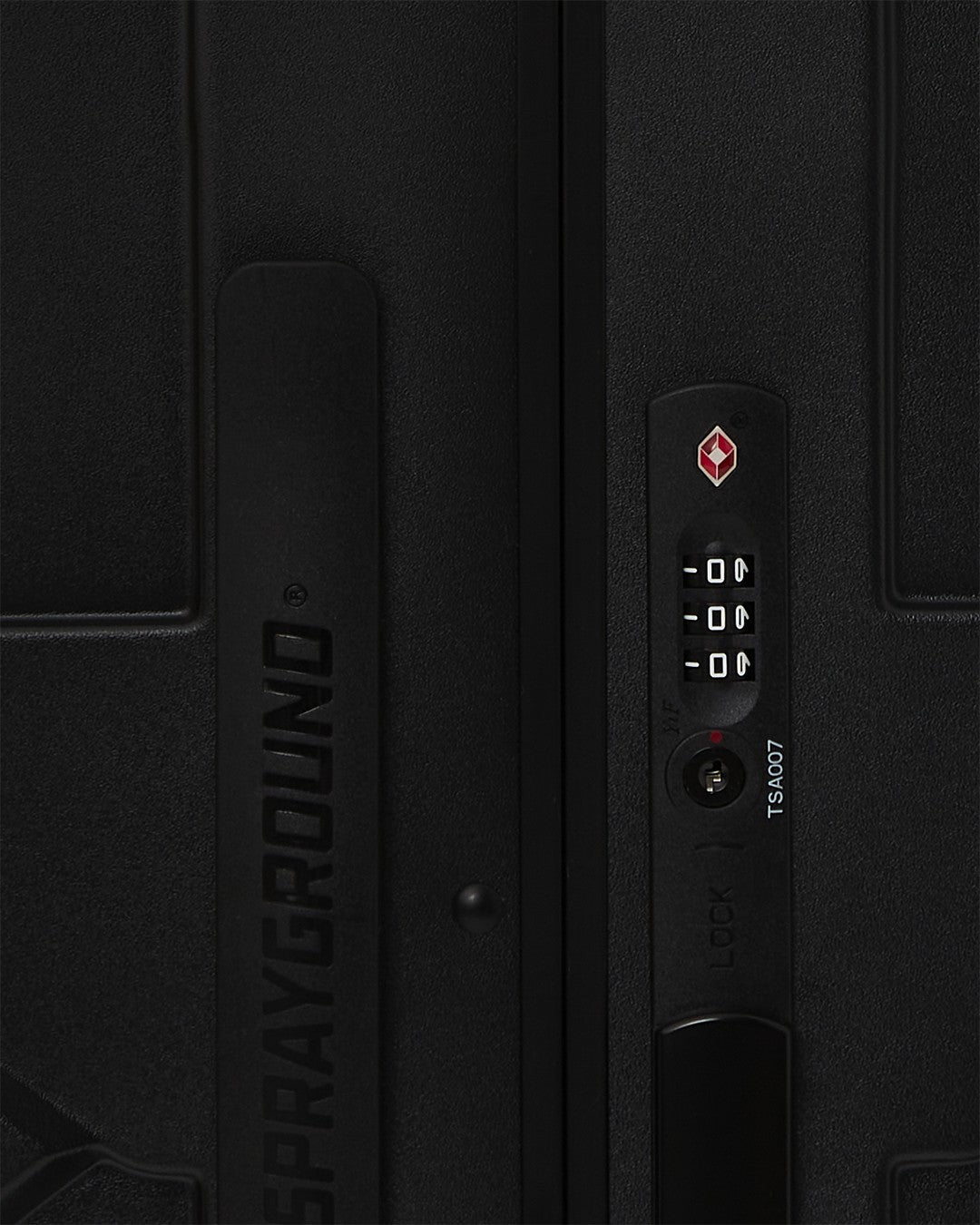 REALITY CHECK SHARKITECTURE FULL-SIZE JETBLACK LUGGAGE (GUNMETAL HARDW | Sprayground Limited Offer