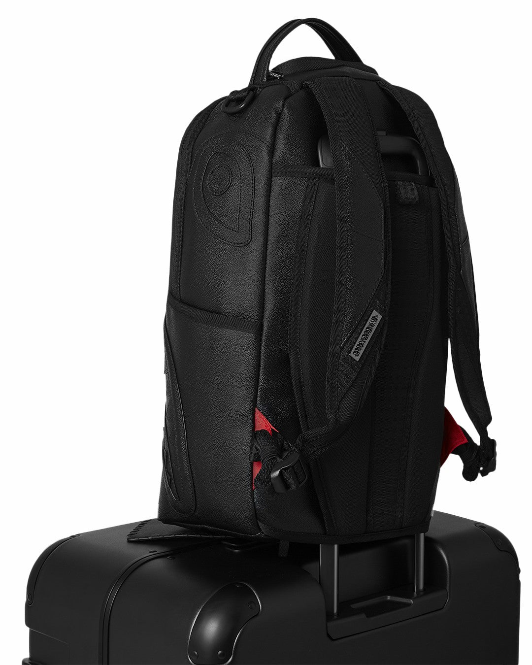 REALITY CHECK SHARKITECTURE FULL-SIZE JETBLACK LUGGAGE (GUNMETAL HARDW | Sprayground Limited Offer