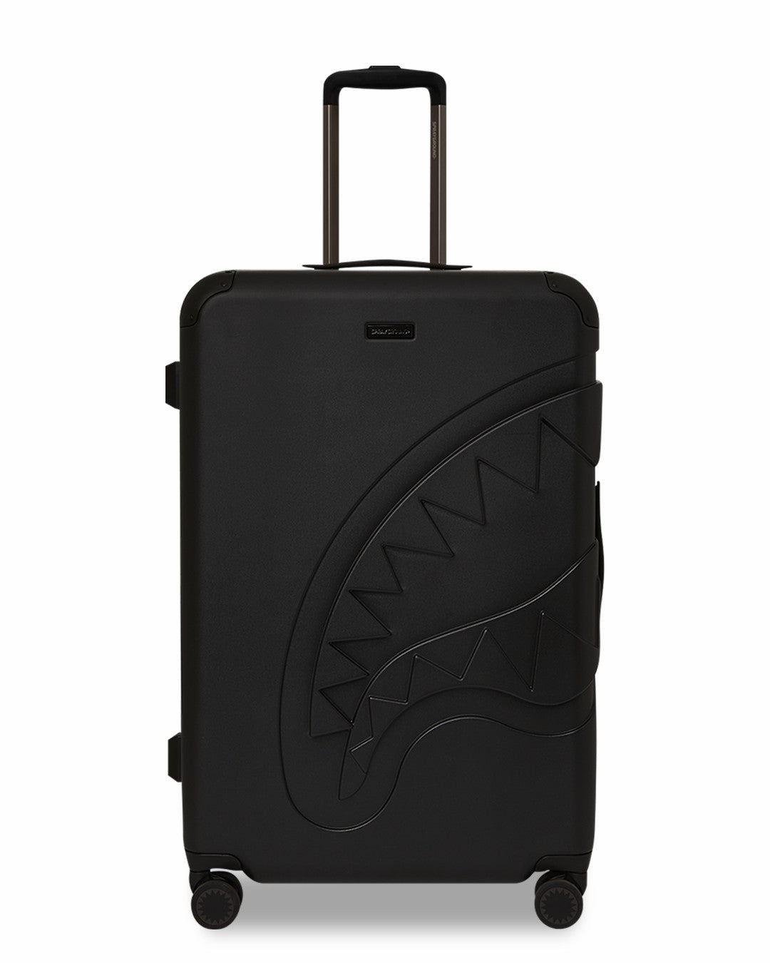 REALITY CHECK SHARKITECTURE FULL-SIZE JETBLACK LUGGAGE (GUNMETAL HARDW | Sprayground Limited Offer