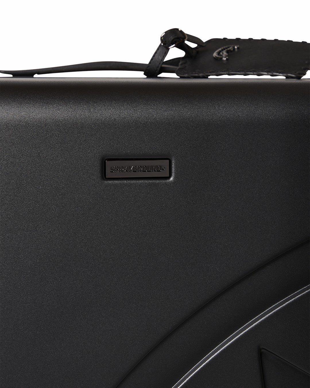 REALITY CHECK SHARKITECTURE FULL-SIZE JETBLACK LUGGAGE (GUNMETAL HARDW | Sprayground Limited Offer