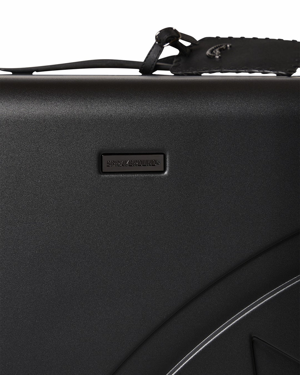 REALITY CHECK SHARKITECTURE FULL-SIZE JETBLACK LUGGAGE (GUNMETAL HARDW | Sprayground Limited Offer