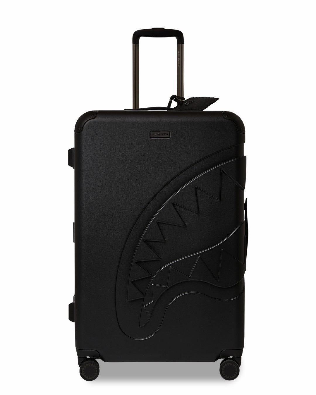 REALITY CHECK SHARKITECTURE FULL-SIZE JETBLACK LUGGAGE (GUNMETAL HARDW | Sprayground Limited Offer