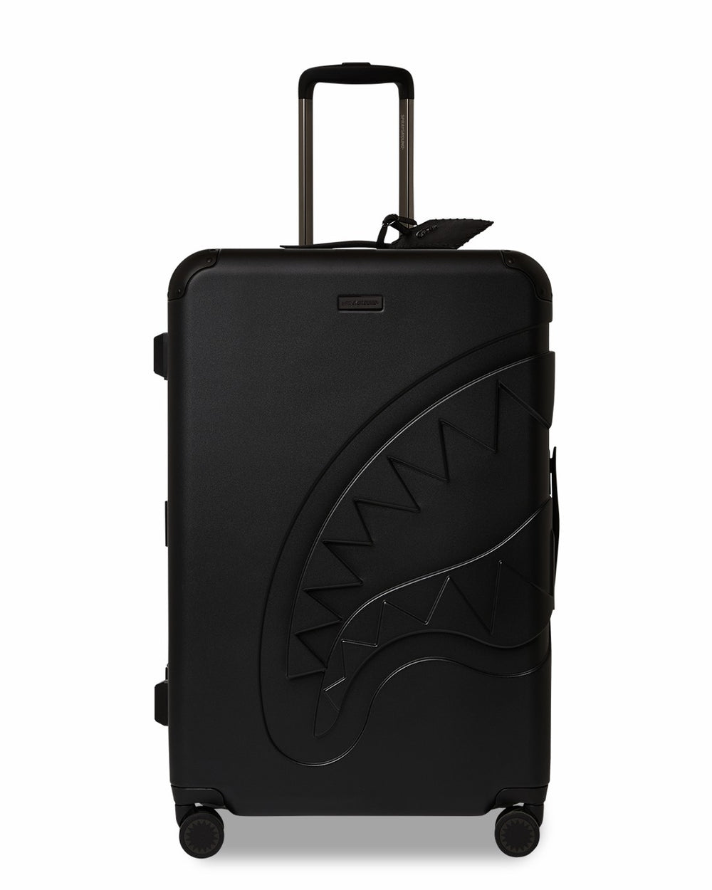 REALITY CHECK SHARKITECTURE FULL-SIZE JETBLACK LUGGAGE (GUNMETAL HARDW | Sprayground Limited Offer