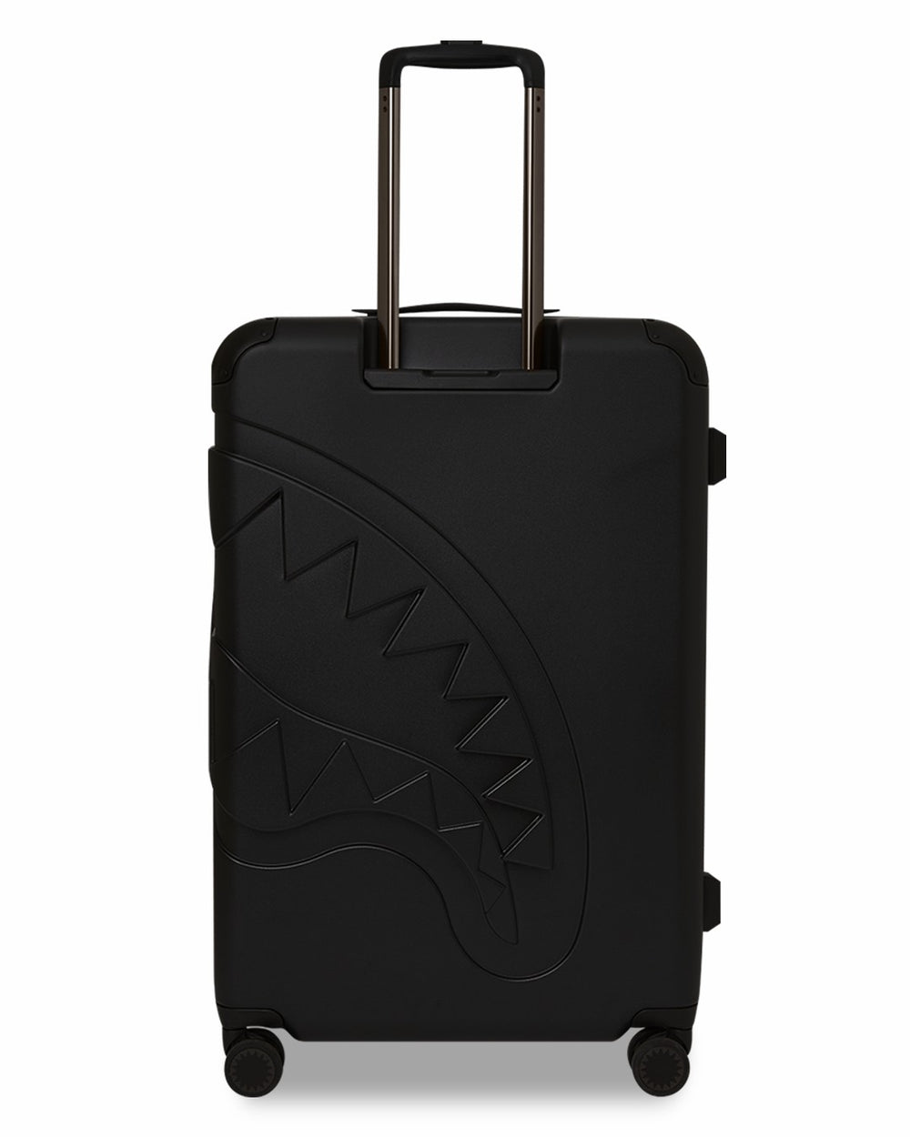 REALITY CHECK SHARKITECTURE FULL-SIZE JETBLACK LUGGAGE (GUNMETAL HARDW | Sprayground Limited Offer