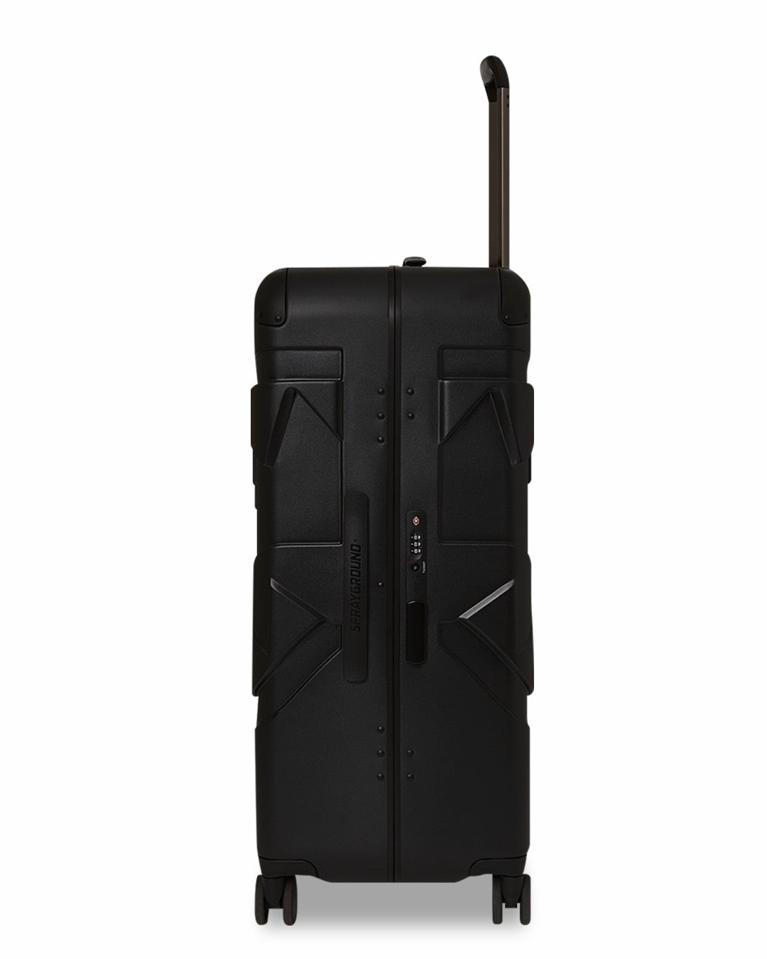 REALITY CHECK SHARKITECTURE FULL-SIZE JETBLACK LUGGAGE (GUNMETAL HARDW | Sprayground Limited Offer