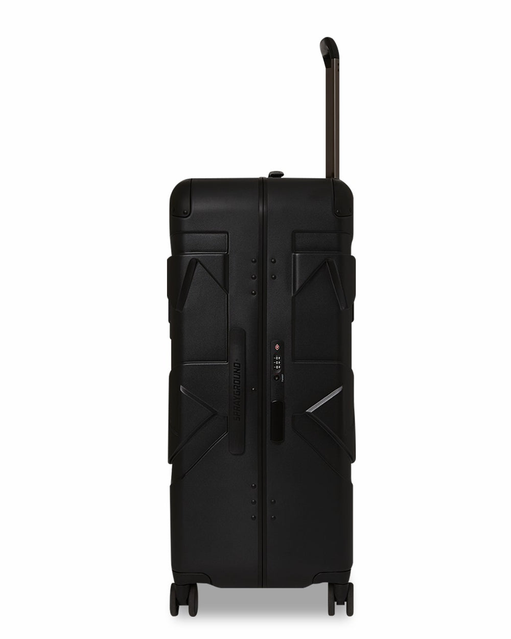 REALITY CHECK SHARKITECTURE FULL-SIZE JETBLACK LUGGAGE (GUNMETAL HARDW | Sprayground Limited Offer