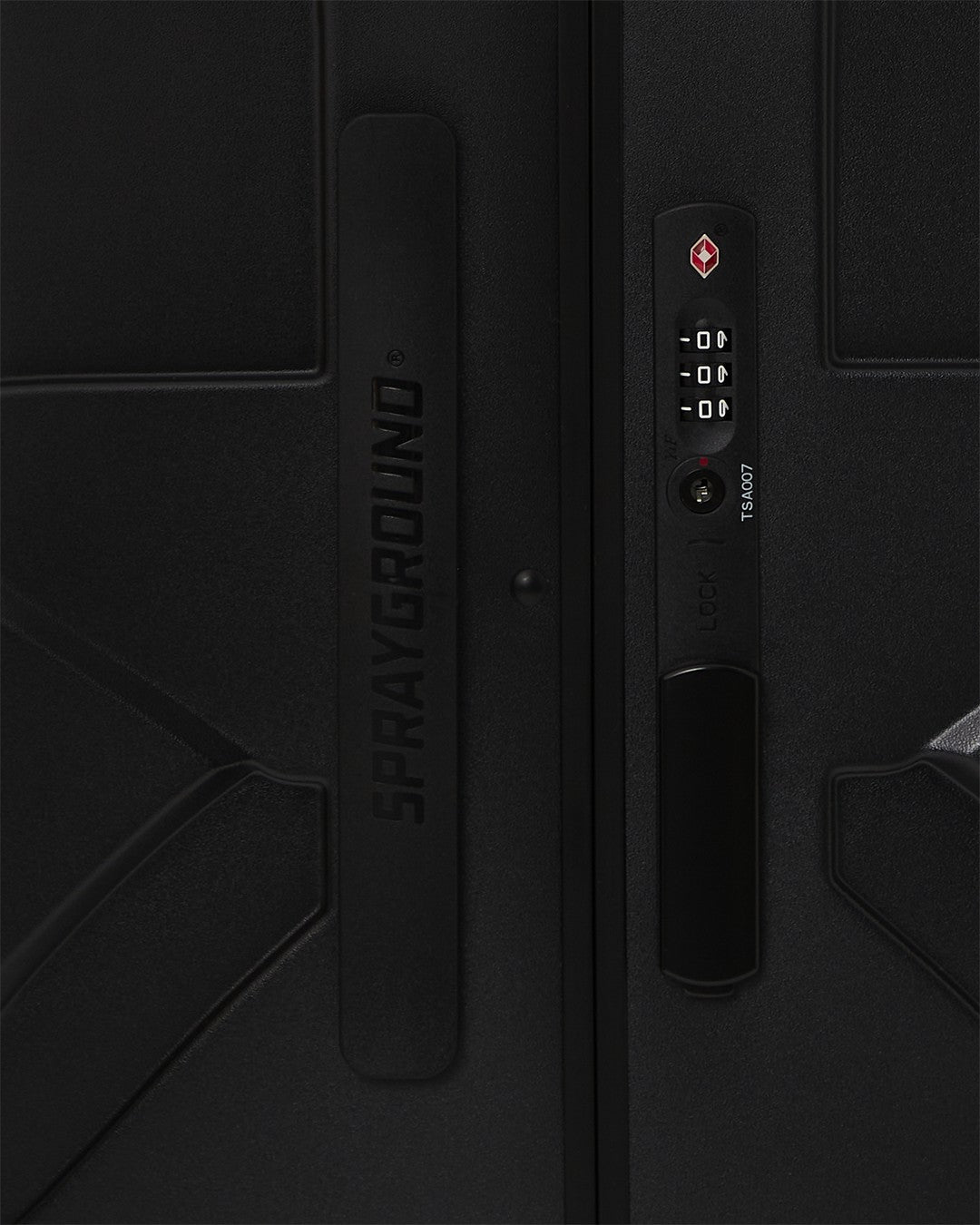 REALITY CHECK SHARKITECTURE FULL-SIZE JETBLACK LUGGAGE (GUNMETAL HARDW | Sprayground Limited Offer