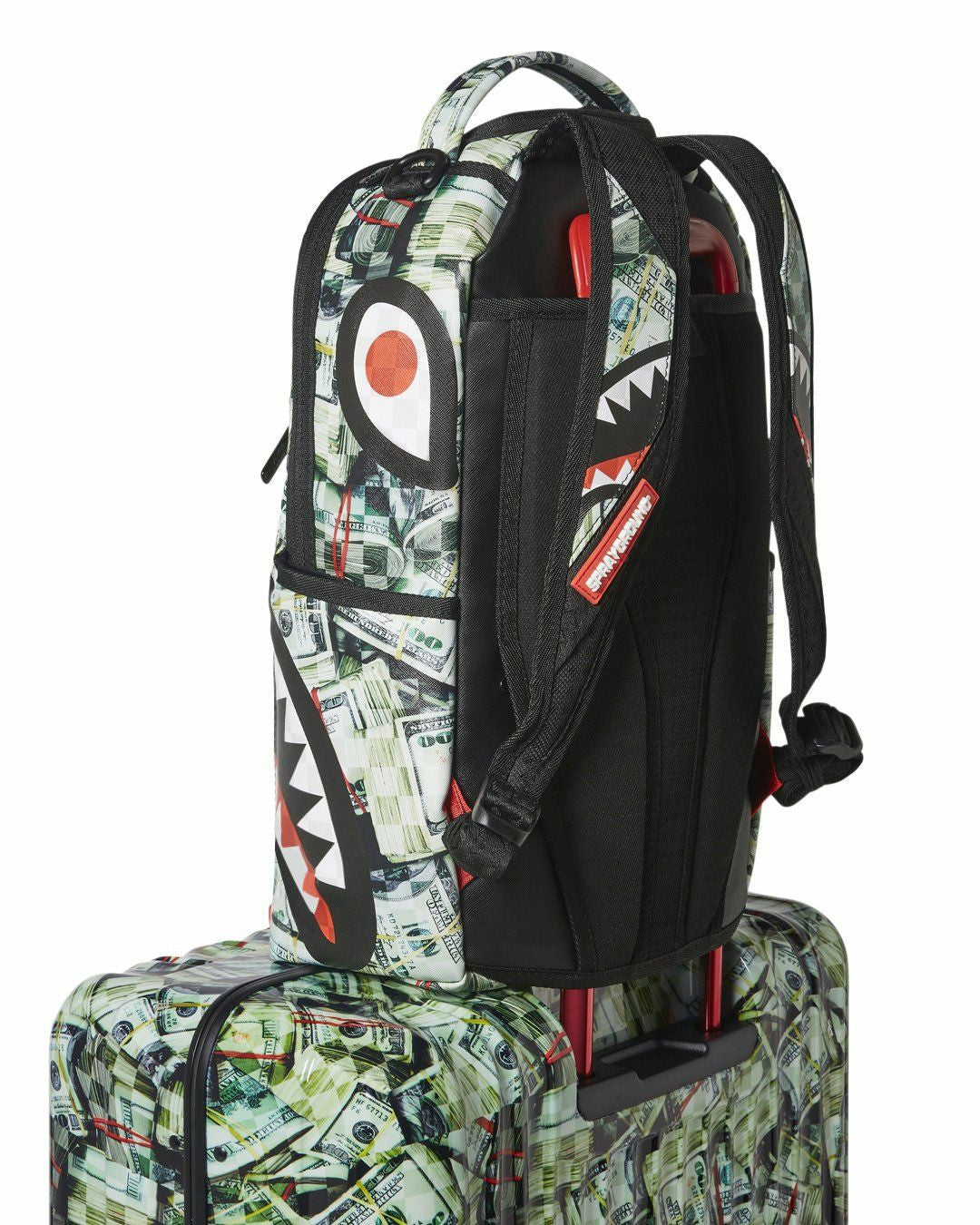 MAMA I MADE IT SHARKITECTURE HARDSHELL FULL-SIZE LUGGAGE | Sprayground Exclusive Deal