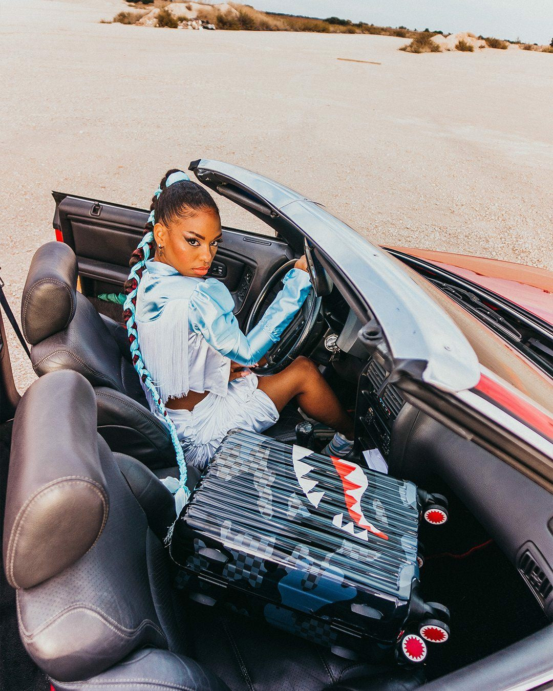 3AM SHARKNAUTICS 2 PC LUGGAGE SET | Sprayground Special Offer