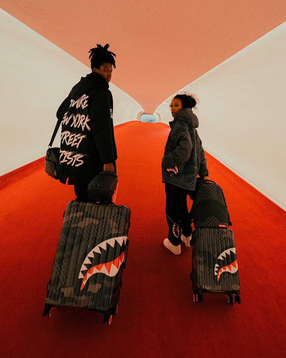 3AM SHARKNAUTICS 2 PC LUGGAGE SET | Sprayground Special Offer