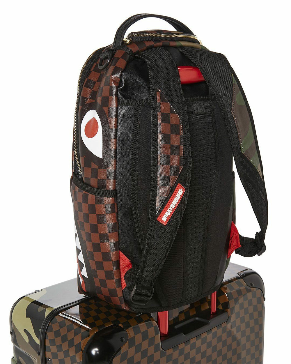 JUNGLE PARIS 29.5” FULL-SIZE SHARKITECTURE LUGGAGE | Sprayground Bargain