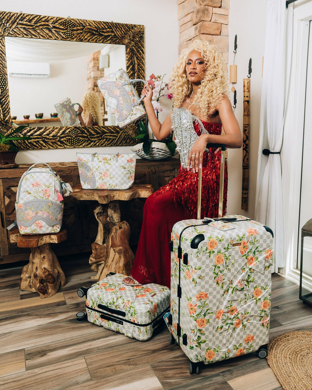 A.I. AFRICAN INTELLIGENCE ELEGANT ENERGY TOTE - SANDFLOWER COLLAB | Sprayground Value Deal