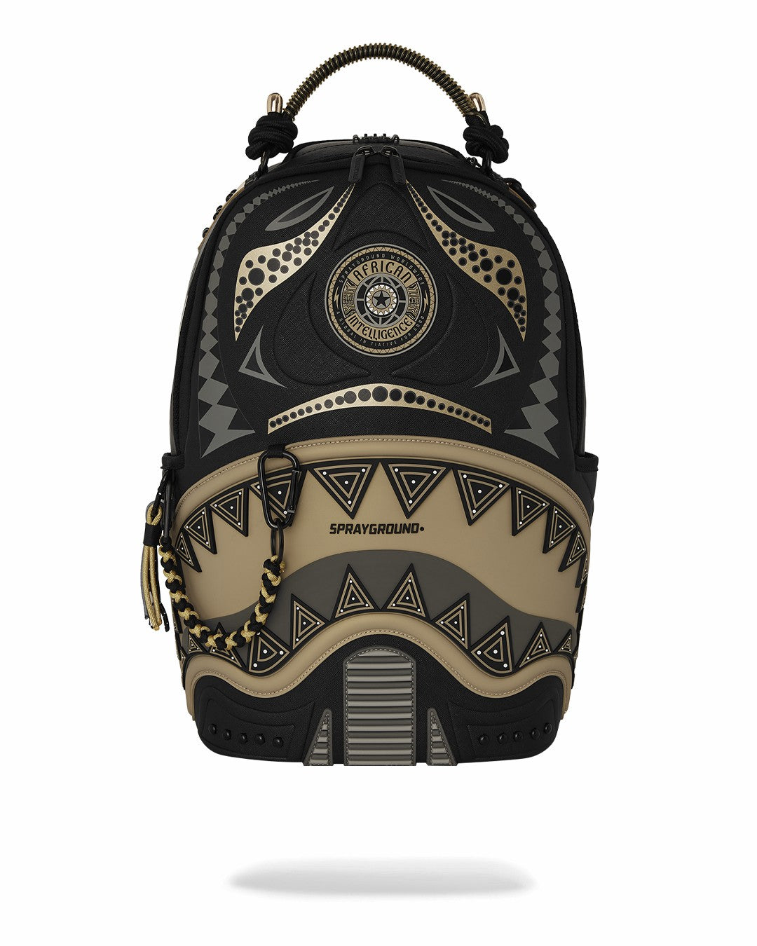 A.I. AFRICAN INTELLIGENCE SHARKS OF THE GOLD OCEAN BACKPACK - SANDFLOW | Sprayground Special Offer