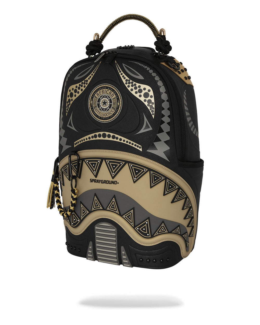 A.I. AFRICAN INTELLIGENCE SHARKS OF THE GOLD OCEAN BACKPACK - SANDFLOW | Sprayground Special Offer