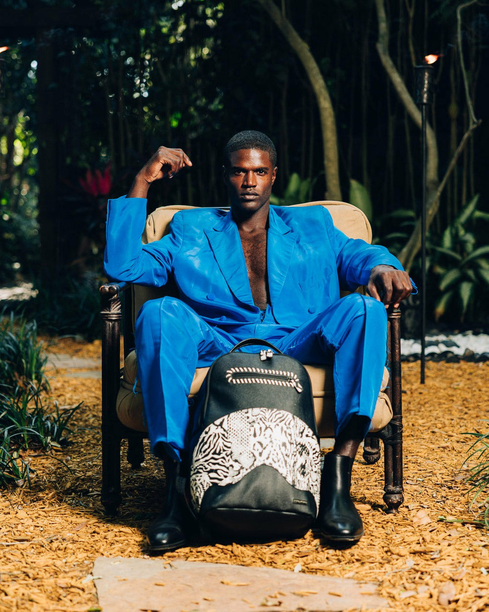 A.I. AFRICAN INTELLIGENCE WILD NILE BACKPACK - SANDFLOWER COLLAB | Sprayground Bargain