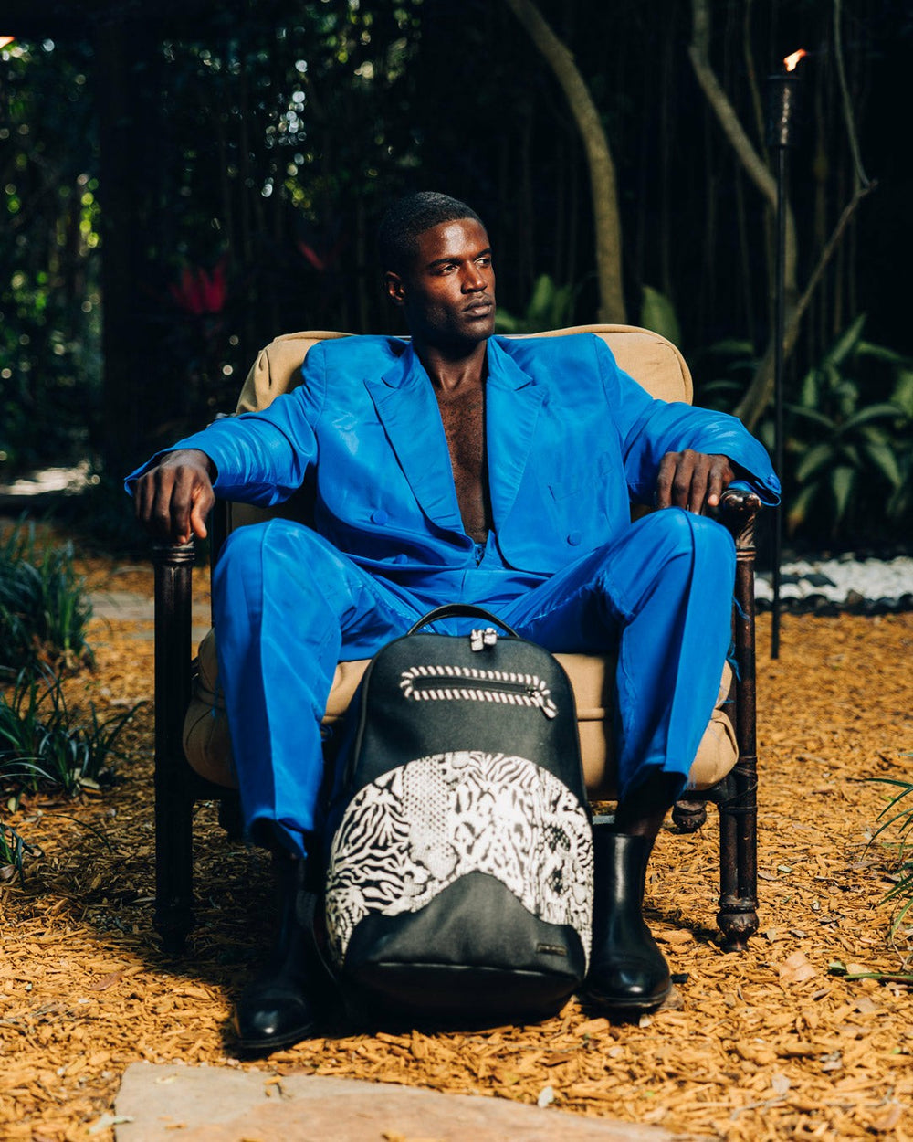 A.I. AFRICAN INTELLIGENCE WILD NILE BACKPACK - SANDFLOWER COLLAB | Sprayground Bargain